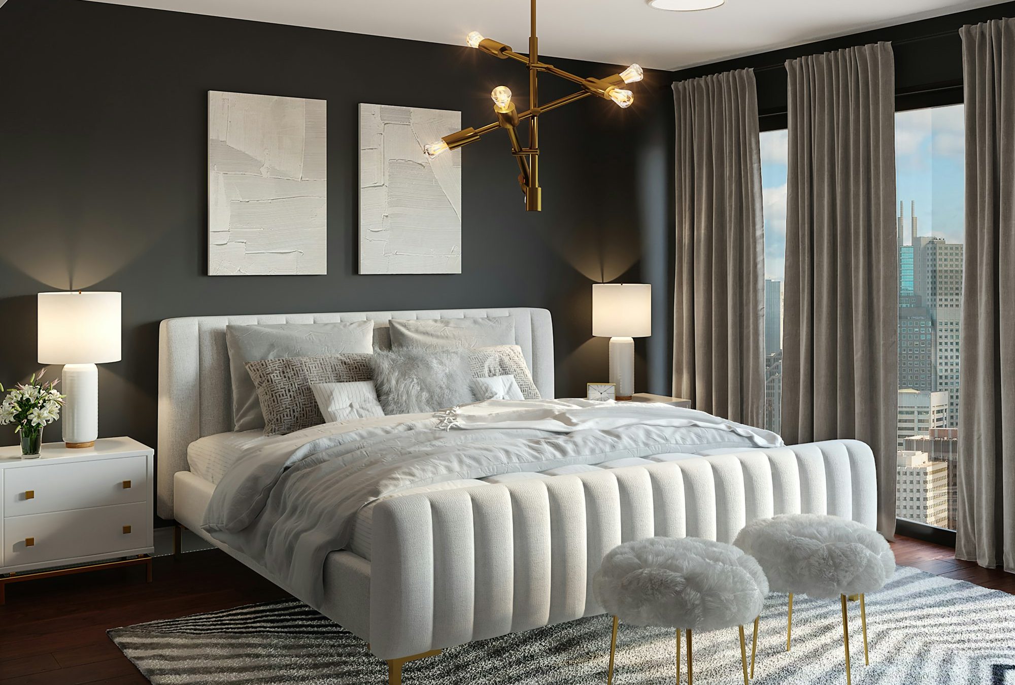 Ridge Headboard Panel